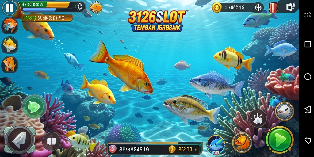 Gameplay seru Tembak Ikan yang memukau di 3126SLOT.