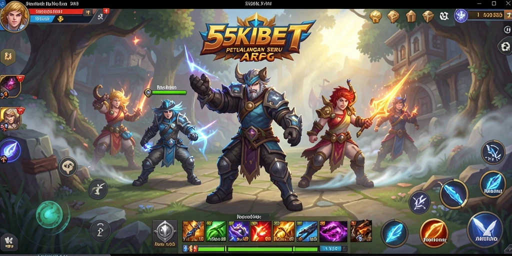 Tampilan menarik dari gameplay 55KBET yang penuh aksi.