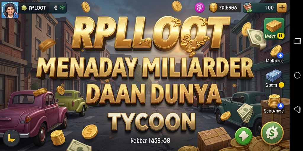 Tampilan gameplay Tycoon yang mendebarkan dan menarik.