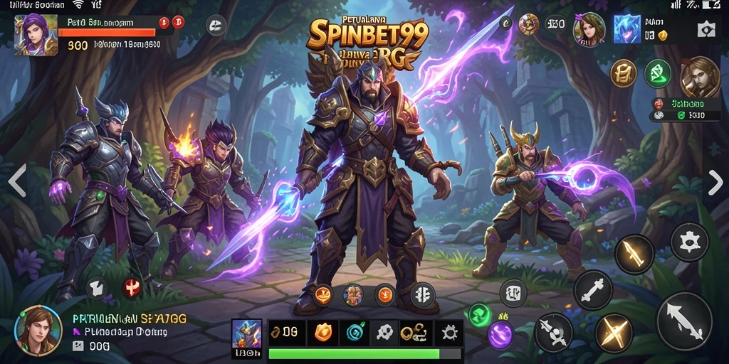 Tampilan gameplay SPINBET99 yang seru dan penuh aksi.