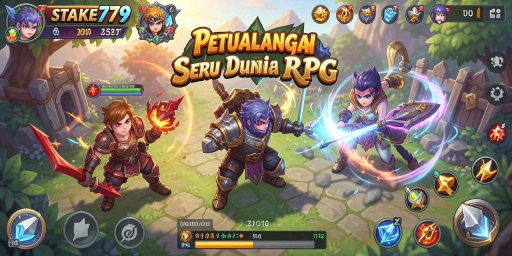 Tampilan gameplay RPG STAKE779 yang memukau dan mengasyikkan.