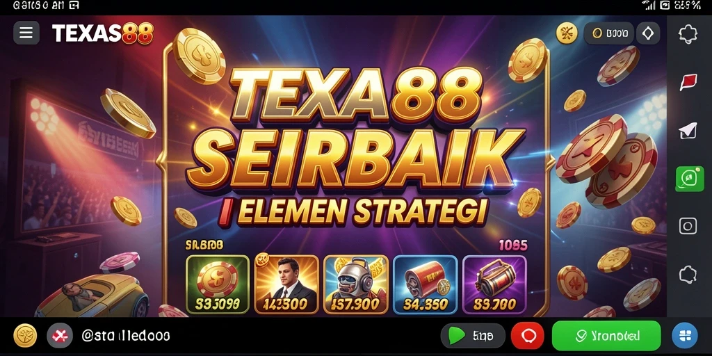 Tampilan gameplay menarik TEXAS88 dengan berbagai elemen strategis.